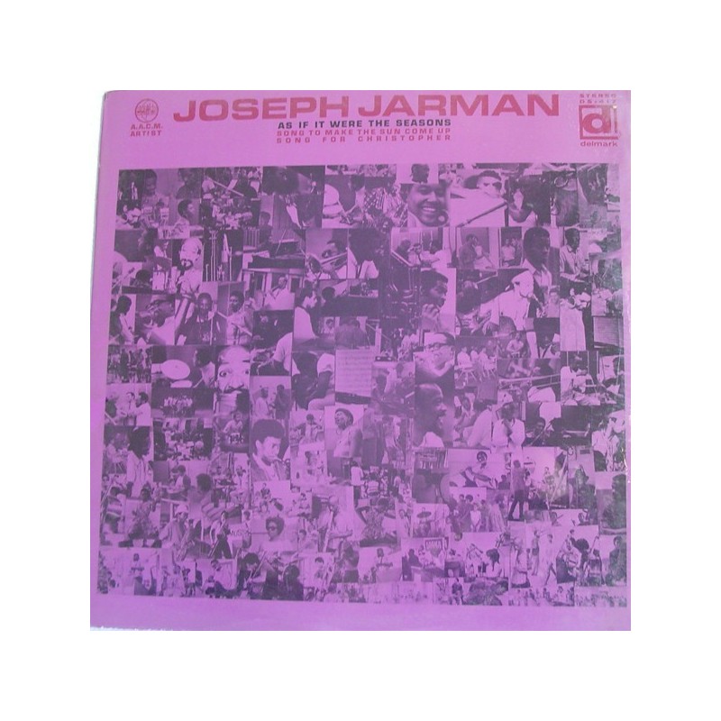 Jarman ‎ Joseph – As If It Were The Seasons |1968      Delmark Records ‎– DS-417