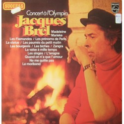 Brel ‎ Jacques– Concert À L'Olympia | Philips ‎–34527 Club Edition