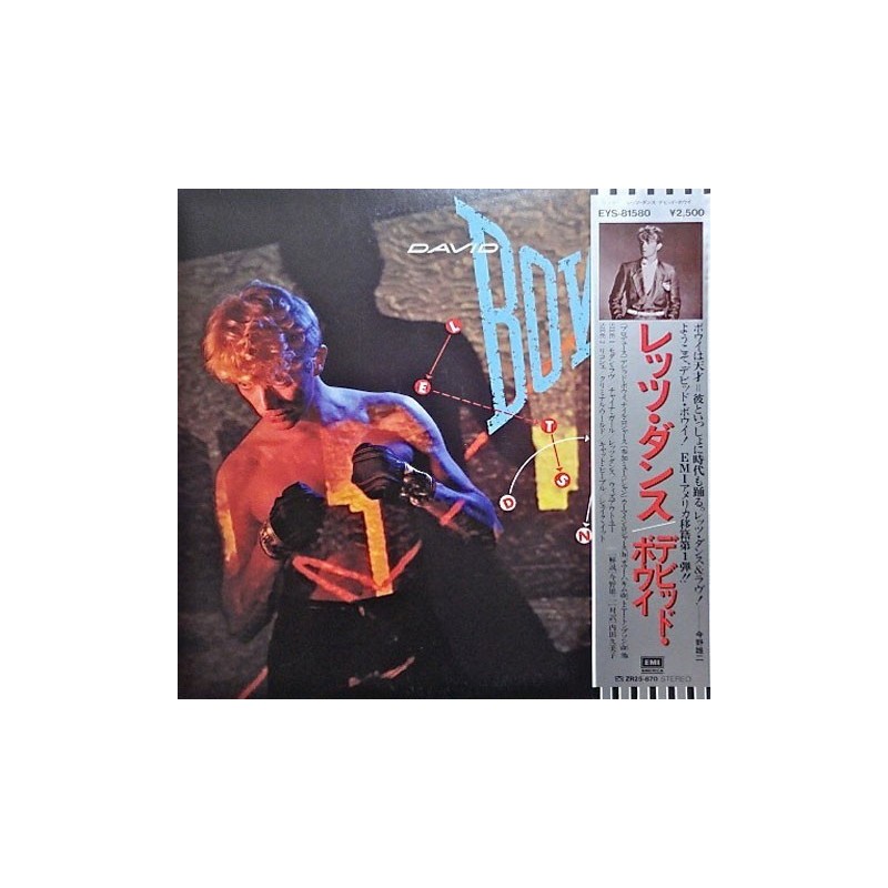 Bowie  David ‎– Let's Dance |1983     EMI America ‎– EYS-81580 -Japan Press