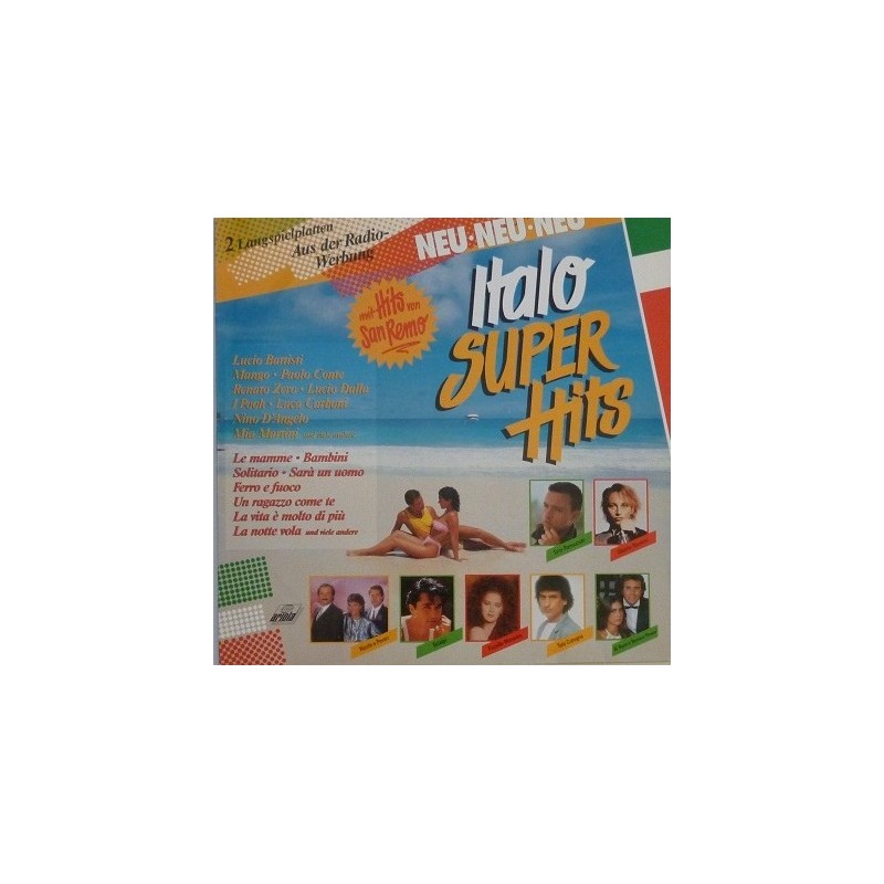 Various ‎– Italo Super Hits|1989 Ariola ‎– 303 504 2 LP