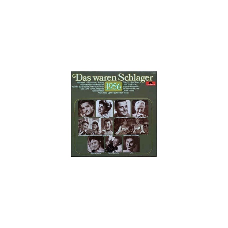 Various ‎– Das Waren Schlager 1956 | Polydor ‎– 2459 002