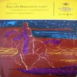 Liszt Franz - Ferenc Fricsay / RIAS Symphonie-Orchester Berlin ‎– Ungarische Rhapsodien Nr. 1 Und 2 | 	DG LPE 17 055-10´´Vinyl