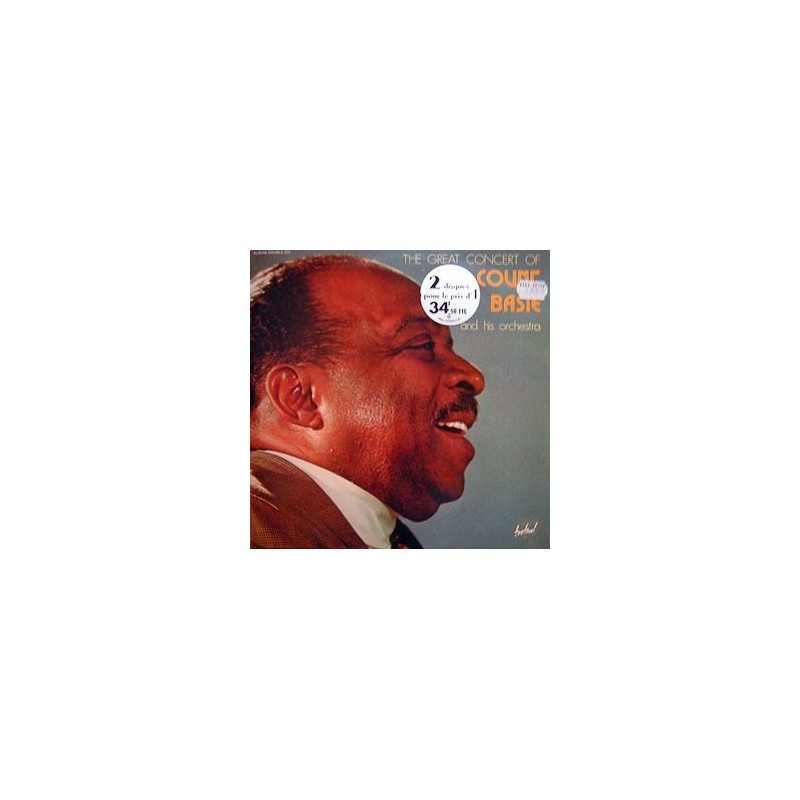 Basie Count And His Orchestra  ‎– The Great Concert|Disques Festival ‎– ALBUM 231