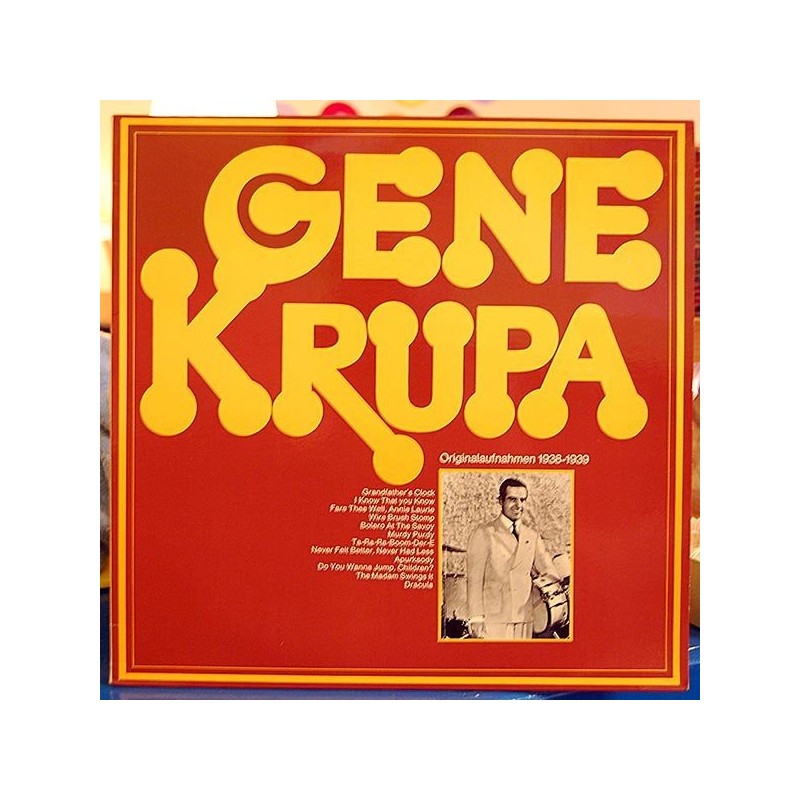 Krupa Gene ‎– Originalaufnahmen 1938-1939|Top Classic Historia ‎– H-637
