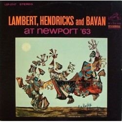 Lambert, Hendricks & Bavan ‎– At Newport '63|1963    RCA Victor ‎– LSP-2747-Sealed !!