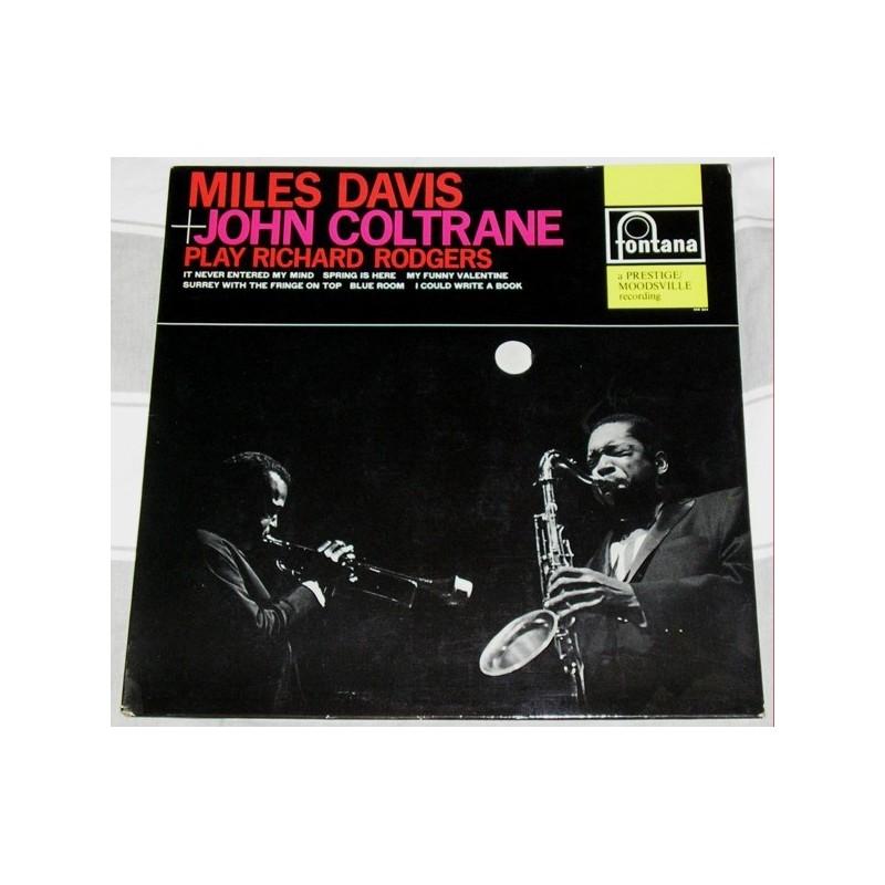 Davis Miles + John Coltrane ‎– Play Richard Rodgers|1963  Fontana ‎– 688 204 ZL