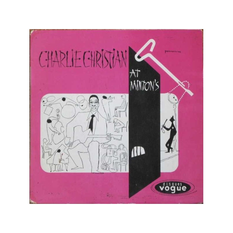 Christian ‎Charlie – At Minton'|Disques Vogue ‎– LD. 035-10´´ Vinyl