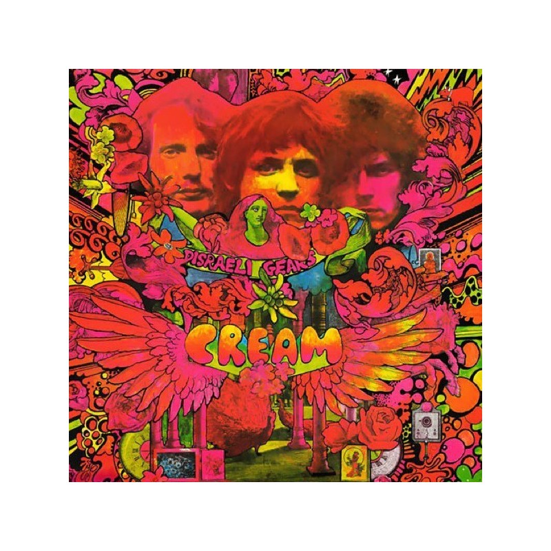 Cream ‎– Disraeli Gears|1967   Reaction ‎– 593 003-UK 1st Press-Stereo