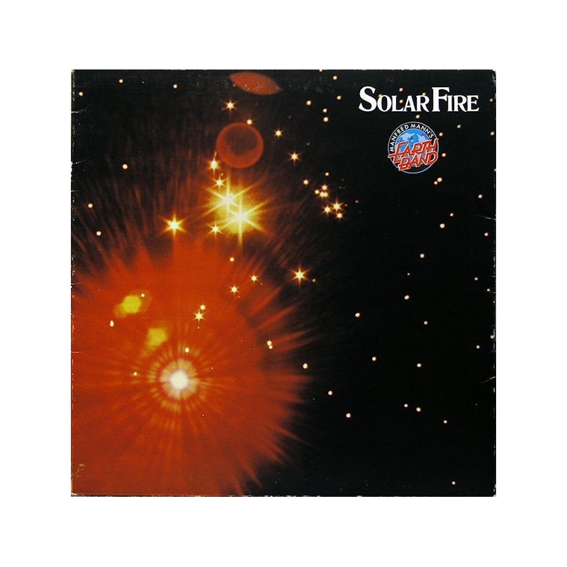 Mann's Manfred Earth Band ‎– Solar Fire|1973   Bronze ‎– ILPS 9265-UK-Press
