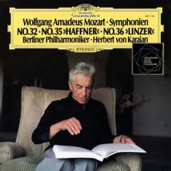 Mozart-Berliner Philharmoniker, Herbert von Karajan ‎– Symph. No. 32, No. 35  / No. 36 "Linzer"|1978    DG ‎– 2531 136