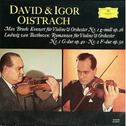 Oistrach David & Igor ‎–Beethoven/Bruch -  Konzert Für Violine & Orchester Nr. 1....|DG 135039