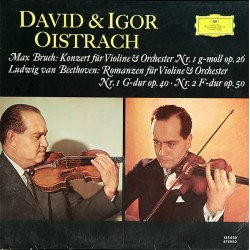 Oistrach David & Igor ‎–Beethoven/Bruch -  Konzert Für Violine & Orchester Nr. 1....|DG 135039