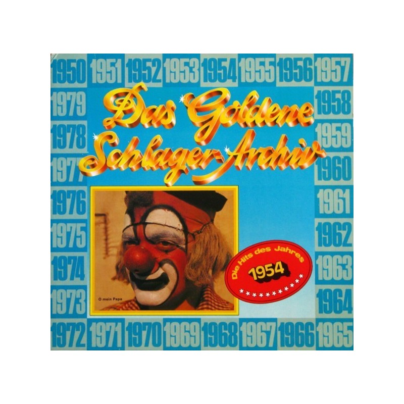 Various ‎– Das Goldene Schlager-Archiv - Die Hits Des Jahres 1954|1987    SR International ‎– 38 634 2