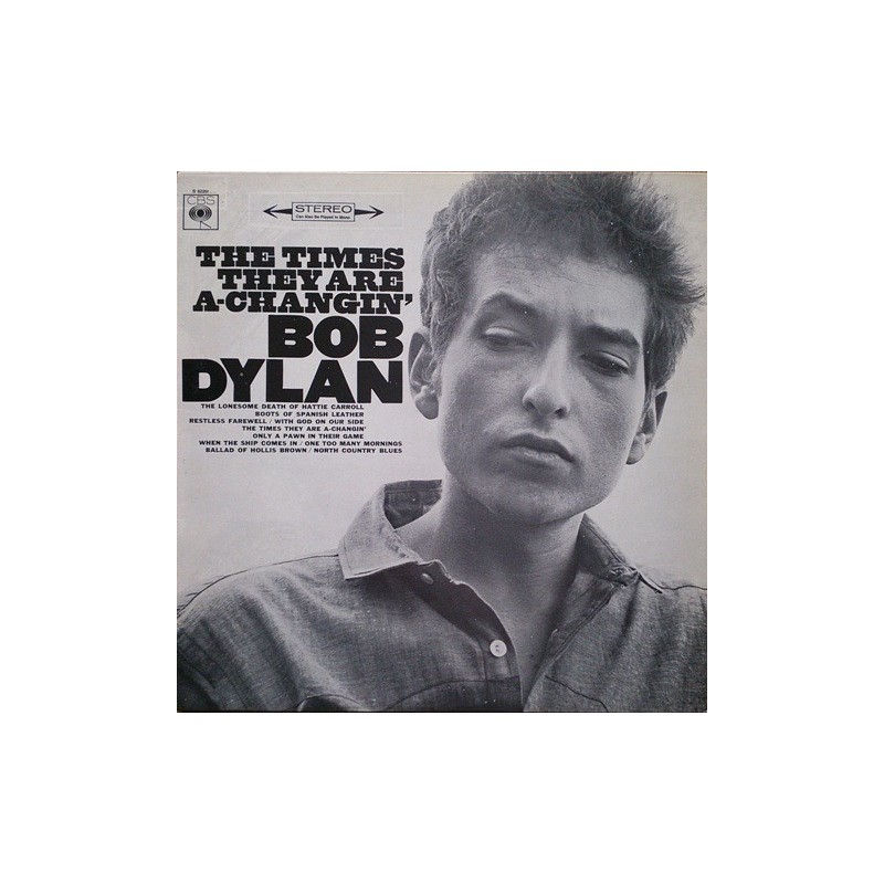 Dylan ‎ Bob – The Times They Are A-Changin' |1967     CBS ‎– S 62251