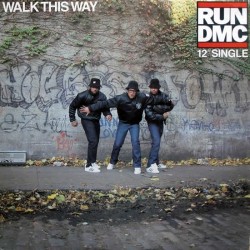 Run DMC ‎– Walk This Way |1986     London Records ‎– 886 076-1 -Maxi-Single