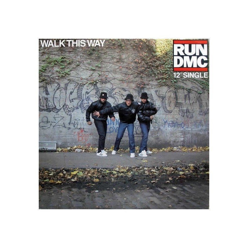 Run DMC ‎– Walk This Way |1986     London Records ‎– 886 076-1 -Maxi-Single