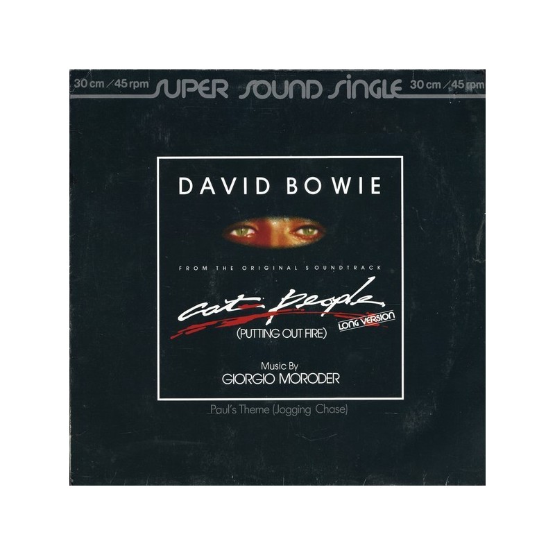 Bowie David -Music By Giorgio Moroder – Cat People (Long Version) |1982 MCA Records – 600 536 -Maxi-Single Bowie David -Music By Giorgio Moroder – Cat People (Long Version) |1982 MCA Records – 600 536 -Maxi-Single