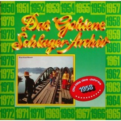 Various ‎– Das Goldene Schlager-Archiv - Die Hits Des Jahres 1958 |1985    SR ‎– 38 638 3