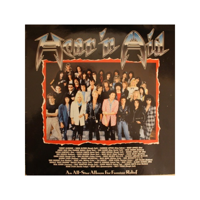 Hear 'n Aid ‎– (An All-Star Album For Famine Relief) |1986    Mercury 826 044-1