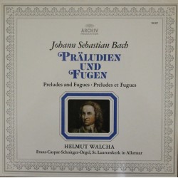 Bach Johann Sebastian / Helmut Walcha ‎– Präludien Und Fugen BWV 552, 541, 546, 543 ‎ | Archiv Produktion ‎– 198 307