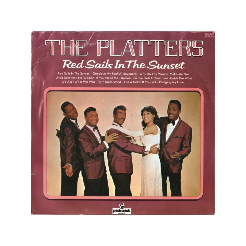 Platters  The ‎– Red Sails In The Sunset| Pickwick Records ‎– SHM 887