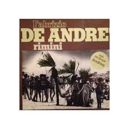 Andre' Fabrizio De  ‎– Rimini |1978     38227 Club Edition
