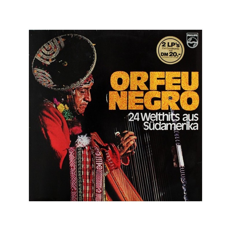 Various ‎– Orfeu Negro - 24 Welthits Aus Südamerika |philips 64322 Club Edition