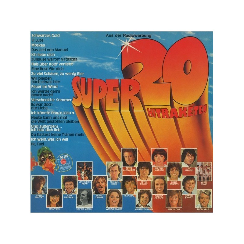 Various ‎– Super 20 - Hitraketen |1979     Ariola ‎– 30477 4 Club Edition