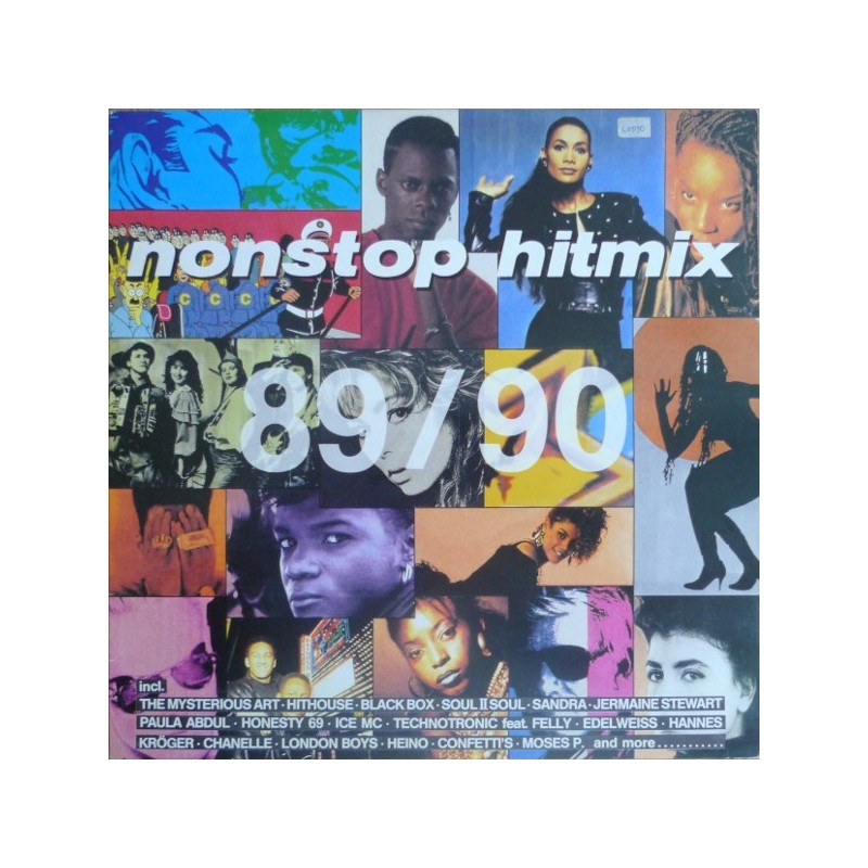 Various ‎– Nonstop Hitmix 89/90 |1989     ZYX 20156-1