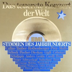 Various ‎– Das teuerste Konzert Der Welt (Stimmen Des Jahrhunderts) | EMI ‎– 64 100 -Club Edition-3-LP