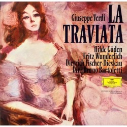 Verdi  Giuseppe - Hilde Güden, Fritz Wunderlich, Dietrich Fischer-Dieskau.. ‎– La Traviata |1967    DG ‎– 95 099