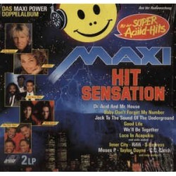 Various ‎– Maxi Hit Sensation - Das Maxi Power Doppelalbum |1989       Ariola ‎– 303 489