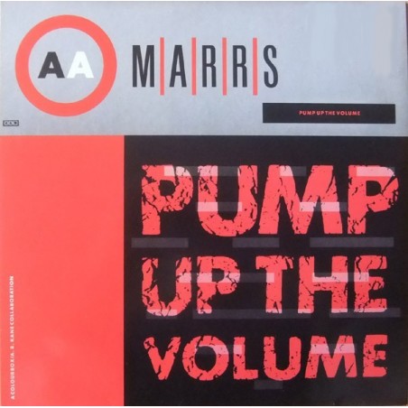 M|A|R|R|S ‎– Pump Up The Volume |1987      4AD ‎– BAD 707 -Maxi-Single