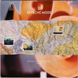 Depeche Mode ‎– Never Let Me Down Again (Split Mix) |1987      Mute ‎– INT 126.868-Maxi-Single-Orange Vinyl