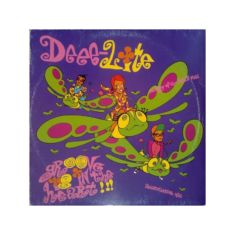 Deee-Lite ‎– Groove Is In The Heart |1990    Elektra ‎– 7559-66613-0-Maxi-Single