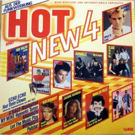 Various ‎– Hot And New 4 |1984      WEA ‎– 240 374-1