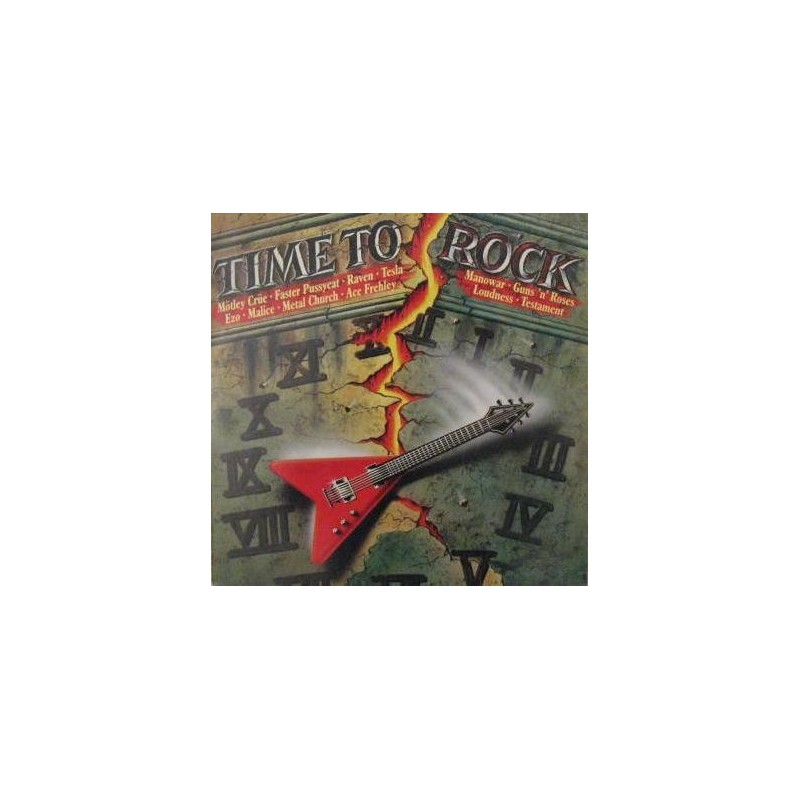 Various ‎– Time To Rock |1987      WEA ‎– 241 158-1