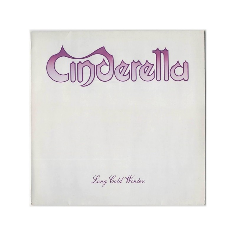 Cinderella  ‎– Long Cold Winter |1988      Mercury ‎– 834 612-1
