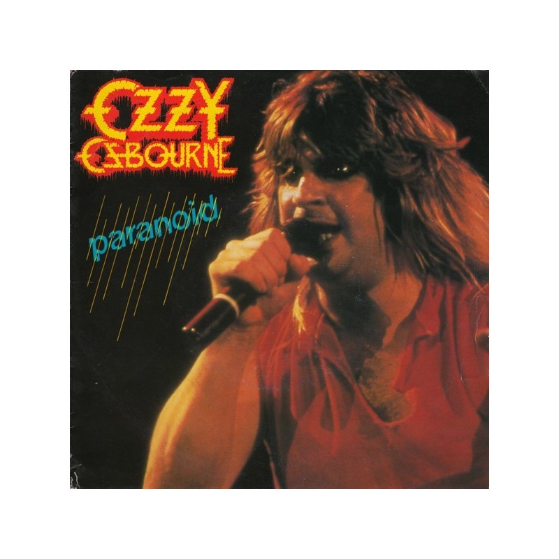 Osbourne  Ozzy ‎– Paranoid |1982      Jet Records ‎– JET 810 -Single