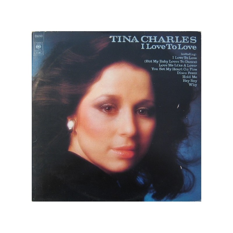Charles ‎Tina – I Love To Love|1976     	CBS 81290