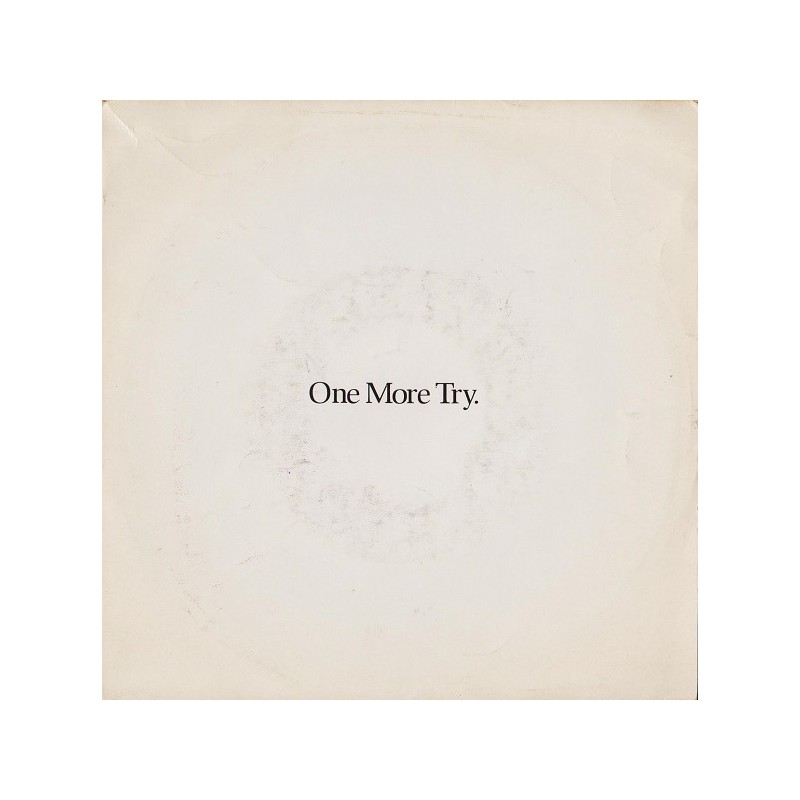 Michael ‎George– One More Try |1988      Epic ‎– EPC 651532 7 -Single