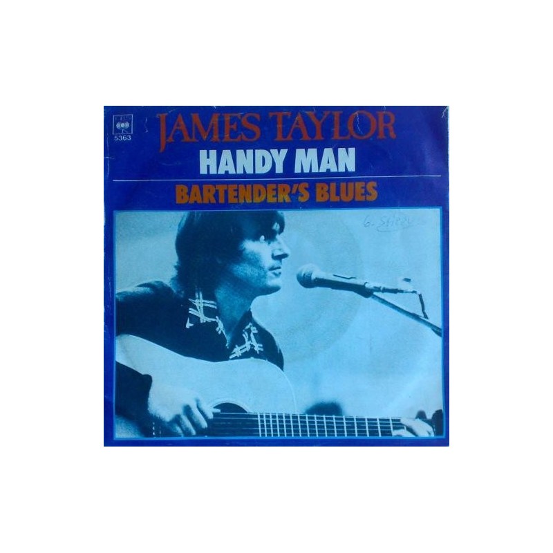 Taylor James– Handy Man / Bartender's Blues |1977 CBS 5363 -Single Taylor James– Handy Man / Bartender's Blues |1977 CBS 5363 -Single