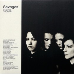 Savages ‎– Silence Yourself|2013    Matador ‎– OLE-1036-1-Limited Edition, Clear Vinyl