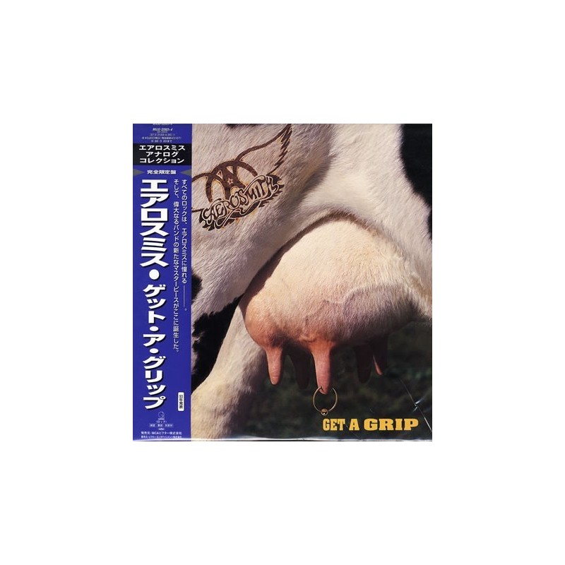 Aerosmith ‎– Get A Grip|1997   Geffen Records ‎– MVJG-32003~4-Japan Press-without OBI-Strip!!