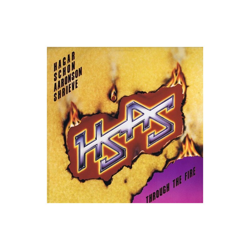 HSAS ‎– Through The Fire|1984        Geffen Records ‎– GHS 4023
