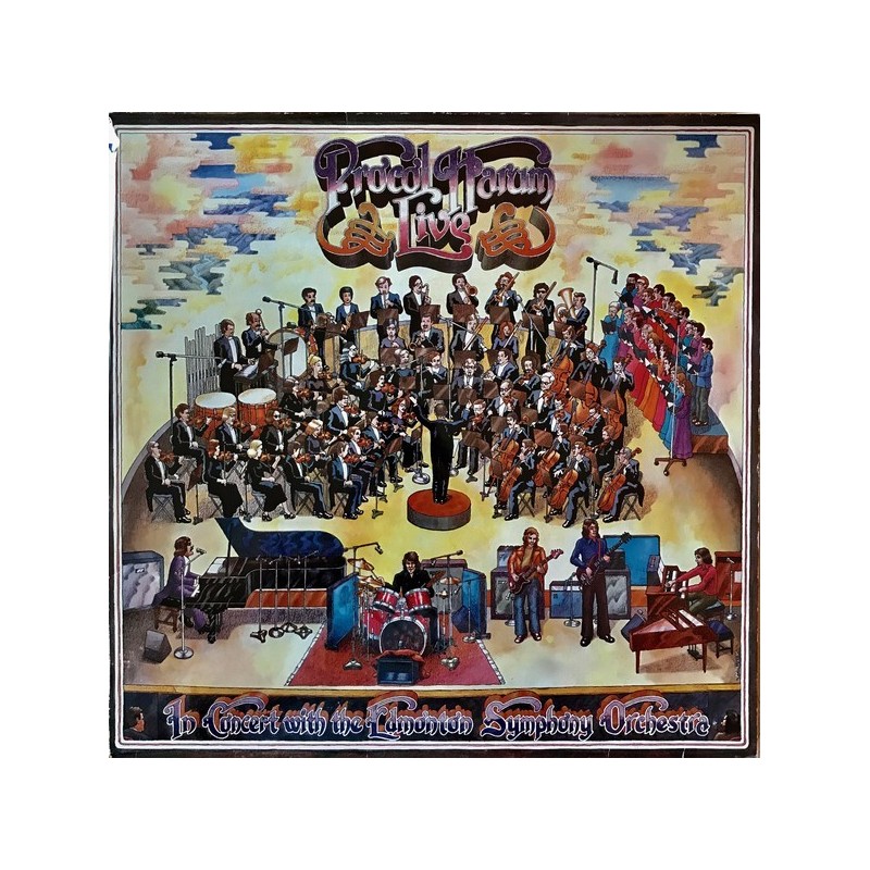 Procol Harum ‎– Live - In Concert With The Edmonton Symphony Orchestra|1972    Chrysalis ‎– 6307 503