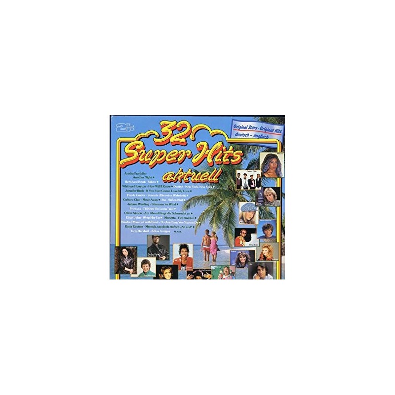 Various – 32 Super Hits Aktuell|1986 SR International – 43 607 1 Various – 32 Super Hits Aktuell|1986 SR International – 43 607 1