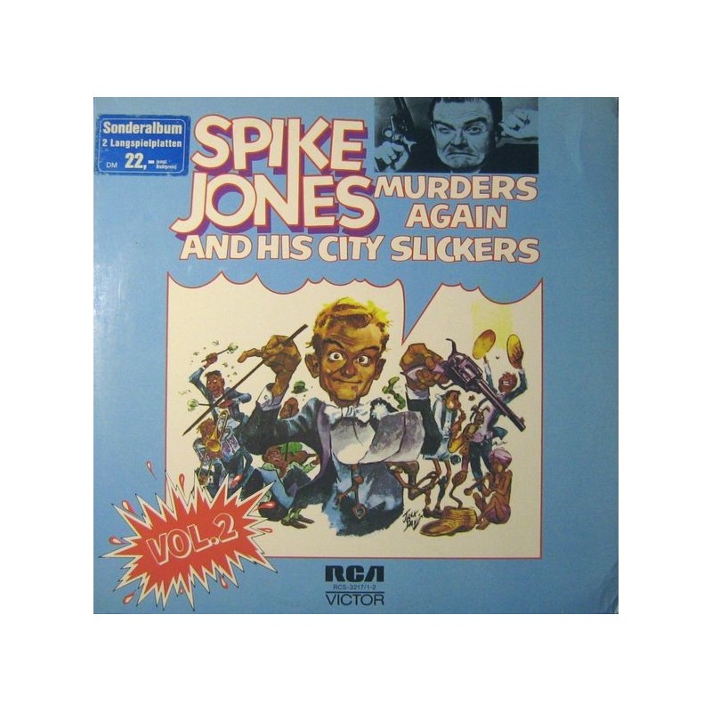 Jones Spike and hisCity Slickers ‎– Murders Again - Vol.2|1973   RCS 3217/1-2