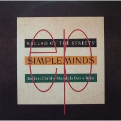 Simple Minds ‎– Ballad Of The Streets|1989     Virgin ‎– SMXT 3-Maxi-Single