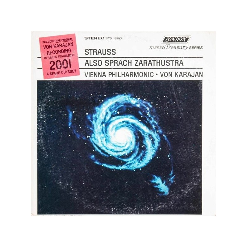 Strauss  Richard - H. v. Karajan-Vienna Philharmonic ‎– Also Sprach Zarathustra |1968    STS 15083